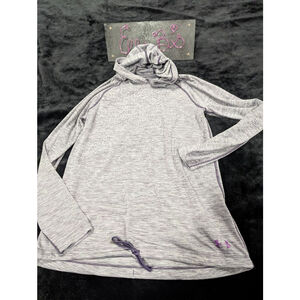 EUC Under Armour Purple Heat Hear Long Sleeve S
